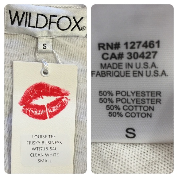 NWT! Wildfox Frisky Business - Picture 7 of 7